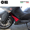 2 ADESIVI in resina 3D T MAX 530 compatibili per carena Scooter YAMAHA TMAX 2012-16