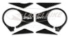 PROTEZIONE gel 3D PIASTRA FORCELLA compatibile MOTO KAWASAKI ZX-10R 2006-2010