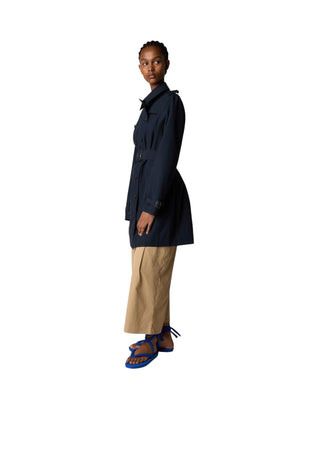 SAVE THE DUCK Trench Donna d43090w-blu AUDREY da donna