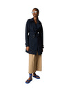 SAVE THE DUCK Trench Donna d43090w-blu AUDREY da donna