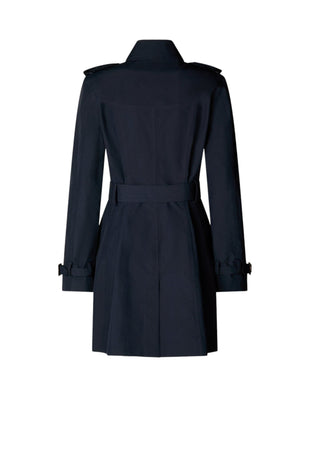 SAVE THE DUCK Trench Donna d43090w-blu AUDREY da donna