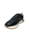 ALEXANDER SMITH Scarpe Uomo Alexander Smith Sneakers Hyde Man Black Cognac da uomo
