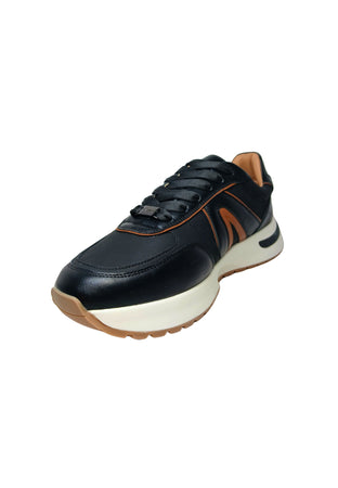 ALEXANDER SMITH Scarpe Uomo Alexander Smith Sneakers Hyde Man Black Cognac da uomo