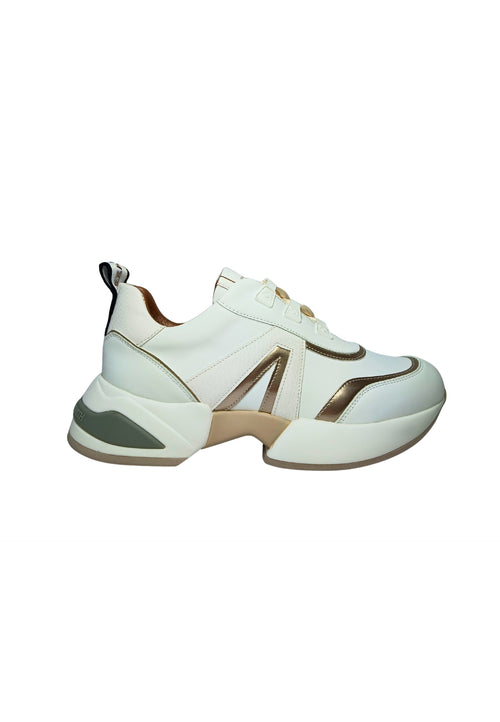 ALEXANDER SMITH Scarpe Donna Alexander Smith Sneakers Marble Woman White Gold da donna