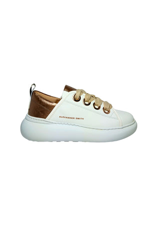 ALEXANDER SMITH Scarpe Donna Alexander Smith Sneakers Queen Woman, White Bronze da donna