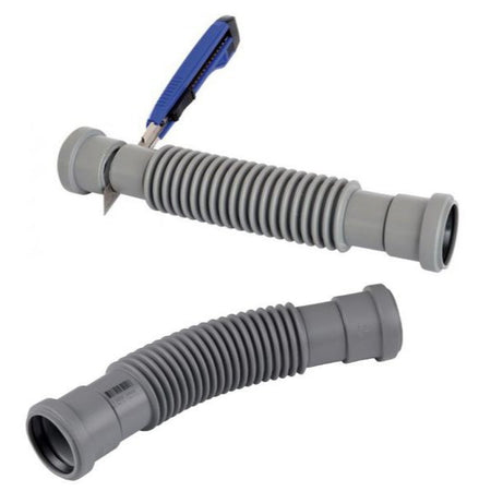 Manicotto Flessibile Universale Ad Innesto/Incollaggio In Pvc - Ø40Mm - Flessibile - Nic