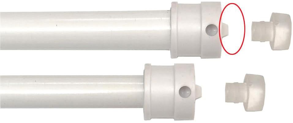 Stanghetta Estensibile Universale Only One Col. Argento Cm. 37÷63 - Pz. 2 10.00 Confezioni