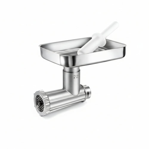 Accessorio Tritacarne Tramoggia In Acciaio Inox- - N.12 - Elica In Ghisa Stagnata (Art.15206/Sx) - 1 Pezzi Tre Spade