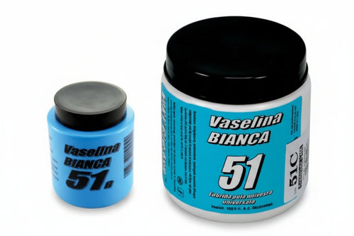 Grasso Di Vaselina Bianca- - Gr.100 - 6 Pezzi