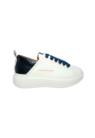 ALEXANDER SMITH Scarpe Donna Alexander Smith Sneakers Wembley Woman, White Dark Green da donna
