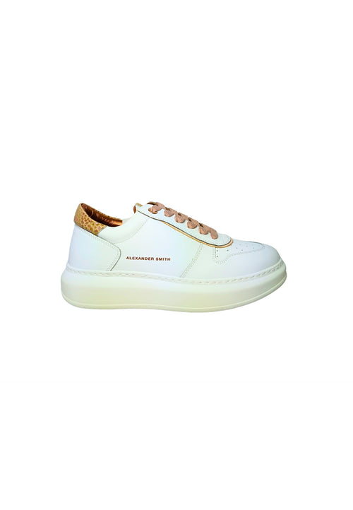 ALEXANDER SMITH Scarpe Donna Alexander Smith Sneakers Cambridge Woman, White Nude da donna