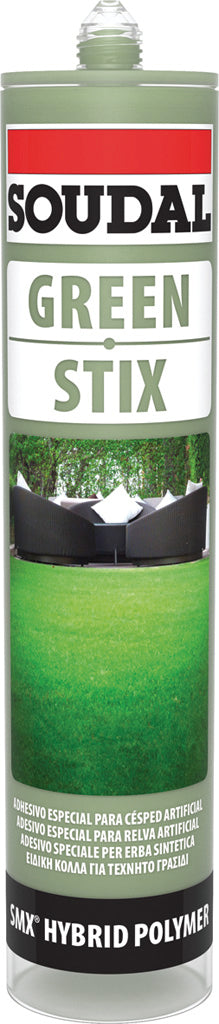 Soudal Adesivo Per Tappeti Erba Artificiale ''Green Stix'' Ml. 290 , Col. Verde