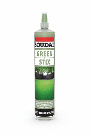 Soudal Adesivo Per Tappeti Erba Artificiale ''Green Stix'' Ml. 290 , Col. Verde