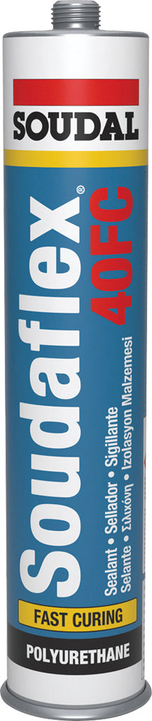 Soudal Sigillante Poliuretanico ''Soudaflex 40Fc'' Ml. 300, Col. Grigio