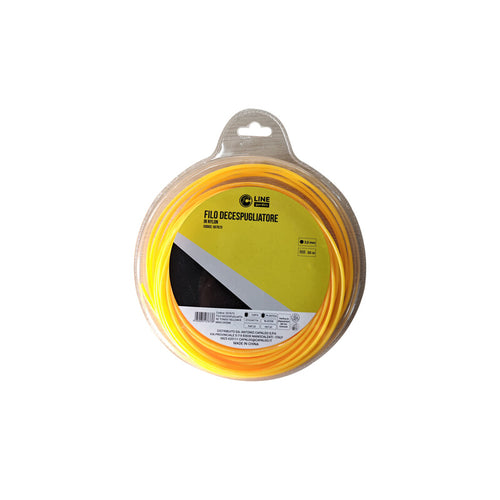 C Filo Decespugliatore Tondo Yellow-R Mm3.0X50Mt- 1,0 Pz