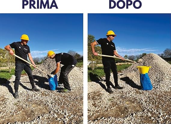 Tramoggia X Riempimento Sacchi Cm 22X71 Bocca Cm 36