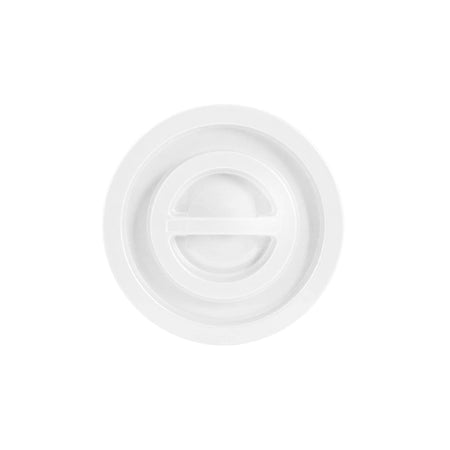 Coperchio Per Bidone Immondizia Sovrapponibile Per Lt. 75 - Bianco - Ics