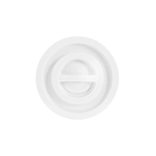 Coperchio Per Bidone Immondizia Sovrapponibile Per Lt. 75 - Bianco - Ics