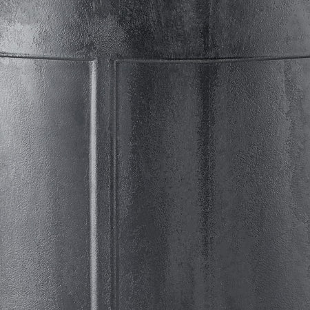 Bidone Immondizia Sovrapponibile Lt 75 - Ø 44 X H 63 Cm - Nero - Ics