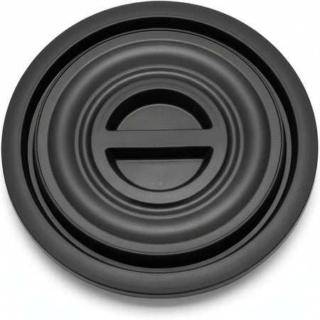 Coperchio Per Bidone Immondizia Sovrapponibile Per Lt. 100/120 - Nero - Ics