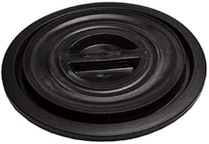 Coperchio Per Bidone Immondizia Sovrapponibile Per Lt. 75 - Nero - Ics