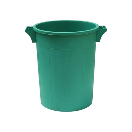 Bidone Immondizia Sovrapponibile Lt 75 - Ø 44 X H 63 Cm - Verde - Ics