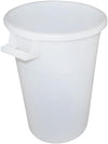 Bidone Immondizia Sovrapponibile Lt 75 - Ø 44 X H 63 Cm - Bianco - Ics