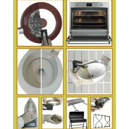 Spugna Bogox Black Elimina Incrostazioni Su Prodotti Domestici In Acciao/Ottone/Ferro - Black - Ottone/Acciaio/Ferro - Box