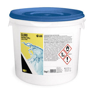 C Cloro Piscina Pastiglie 200 G Cf 5 Kg- 1,0 Pz
