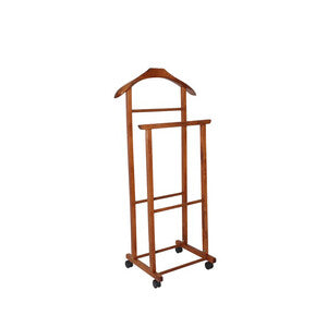 Indossatore Maggiordomo C/Spalla Verniciato Noce- 1,0 Pz