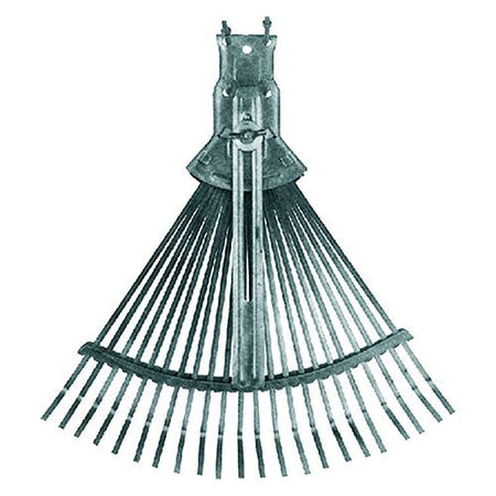 Scopa Da Giardino Regolabile Tipo Leggero - Zinco Cromato Oro