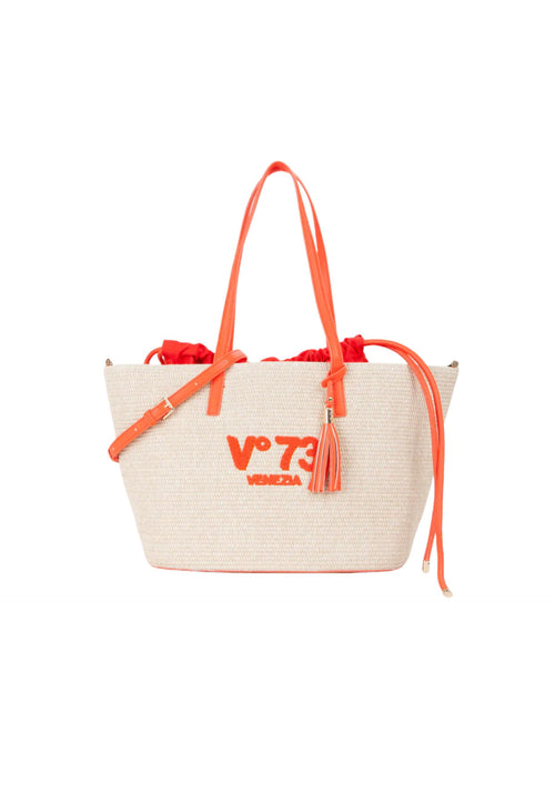 V 73 Borsa a spalla Donna Inge Off White Corallo da donna