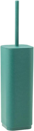 Porta Scopino Wc Da Appoggio In Resine Termoplastiche Riciclate Modello Ekopla' - Dim. Cm (Lxpxh): 9X9X38,8 - Verde - Gdy