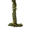 Festone natalizio con 170 led ghirlanda in PE effetto Real Touch 270 cm