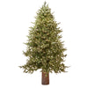 Albero di Natale Pino Luxury con LED integrati, in PE Effetto Real Touch