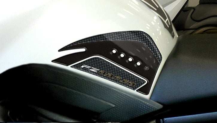 ADESIVI SERBATOIO in RESINA Stickers 3D compatibili per moto YAMAHA FZ8 Carbon