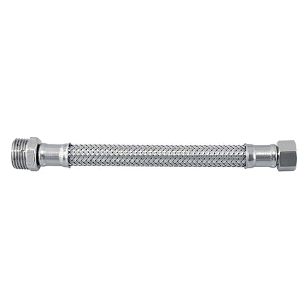 Flessibile In Acciaio Inox Cm 25 F 1/2 X 1/2 F - Senza Marca