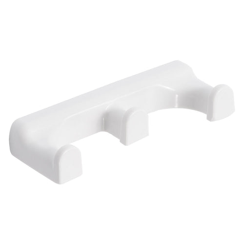 Appendi Abito / Accappatoio Serie 'Linea' Linea Bianco - Cm 20 X 7 X H.3 - Metaform