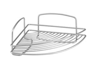 Mensola Angolare 1 Piano Serie Onda- - Cm.22X22X11 - 1 Pezzi Metaltex