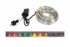 Tubo Luminoso 216 Led 3 Vie Multicolor Uso Int.Est. C/Gioco Luci Mt.10- - Mt.1 + 9 - 24 Led/Mt. - 1 Pezzi