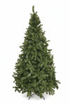Albero Di Natale Pino Verde- - Cm.180H. Con 615 Rami, Base In Metallo - 1 Pezzi