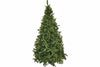 Albero Di Natale Pino Verde- - Cm.240H. Con 1385 Rami, Base In Metallo - 1 Pezzi