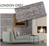 Lastra Decorativa Serigrafata Cm. 50X100 - Effetto London Grey 15.00 Pz
