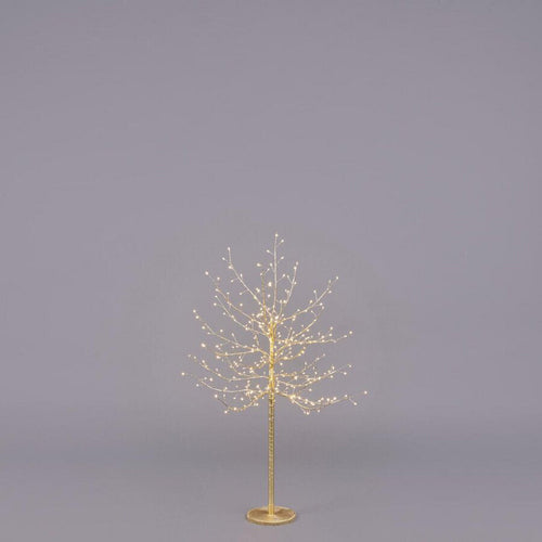 Albero luminoso Faggio tronco lungo rami a microled luce calda da interno ed esterno