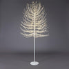 Albero luminoso Faggio tronco lungo rami a microled luce calda da interno ed esterno