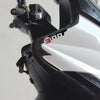2 ADESIVI in GEL 3D PROTEZIONE SPIGOLI compatibili per scooter kymco XCITING 300