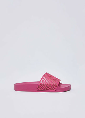 iujo Donna Ciabatte con logo all-over