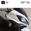 2 ADESIVI in GEL 3D PROTEZIONE SPIGOLI compatibili per scooter kymco XCITING 300