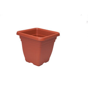Vaso Quadro Laurus Cm35X35X33 Lt19 Terracotta- 6,0 Pz