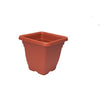 Vaso Quadro Laurus 40X40X36Cm 28L Terracotta- 6,0 Pz